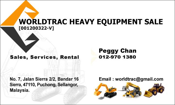 Worldtrac Heavy Equipment Sale